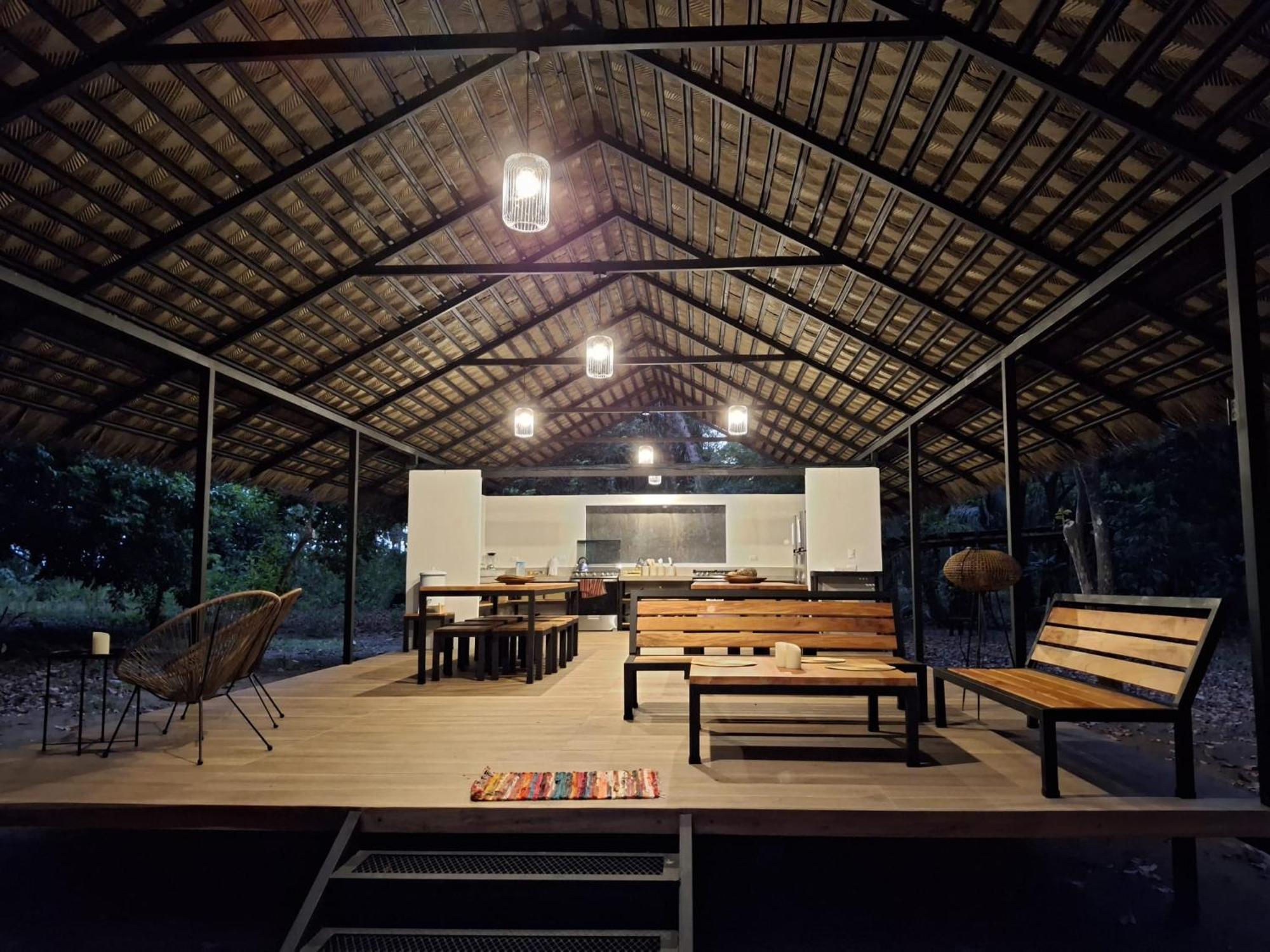 Four Monkeys Eco Lodge Cabo Matapalo Exterior foto