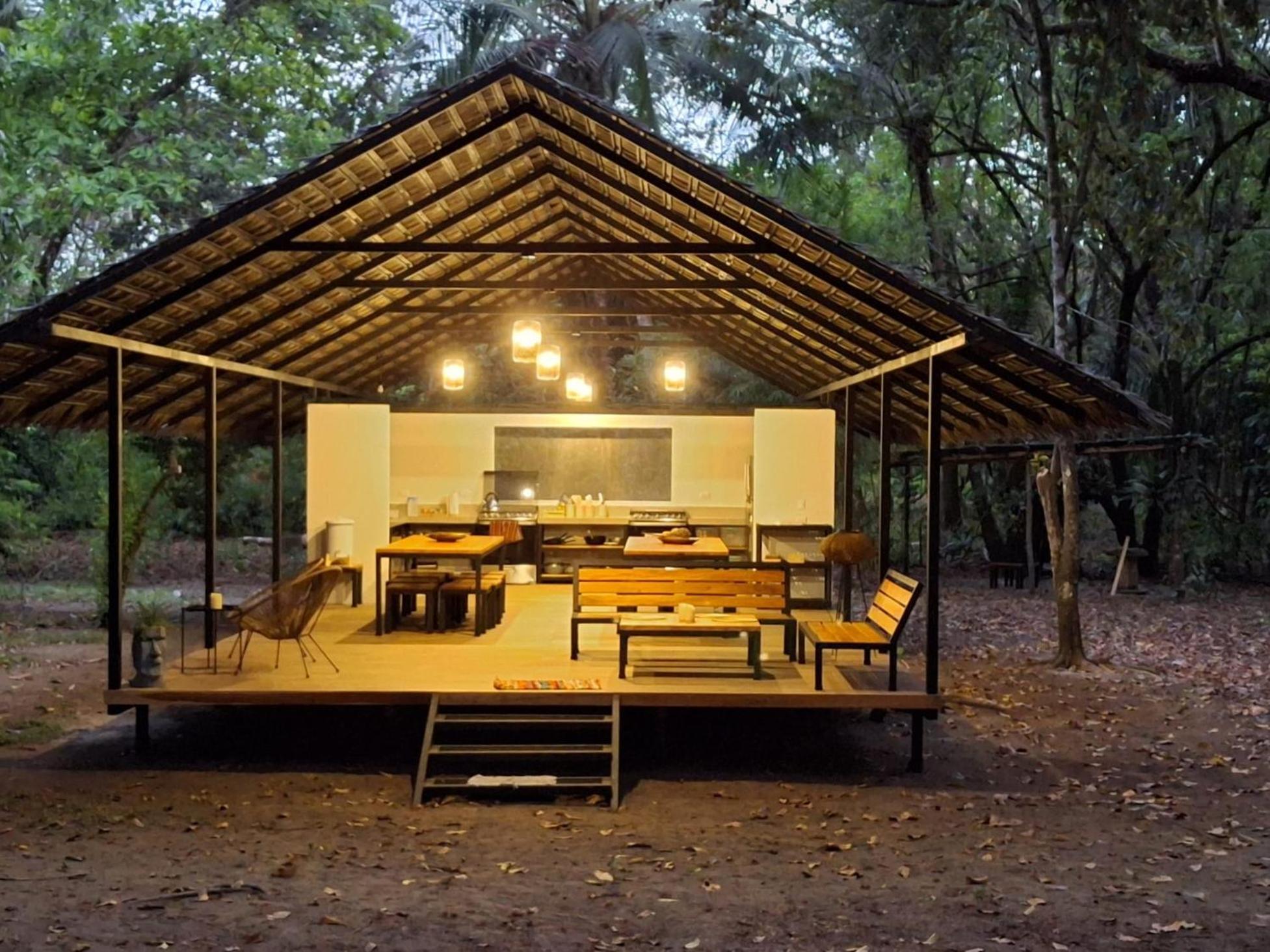 Four Monkeys Eco Lodge Cabo Matapalo Exterior foto